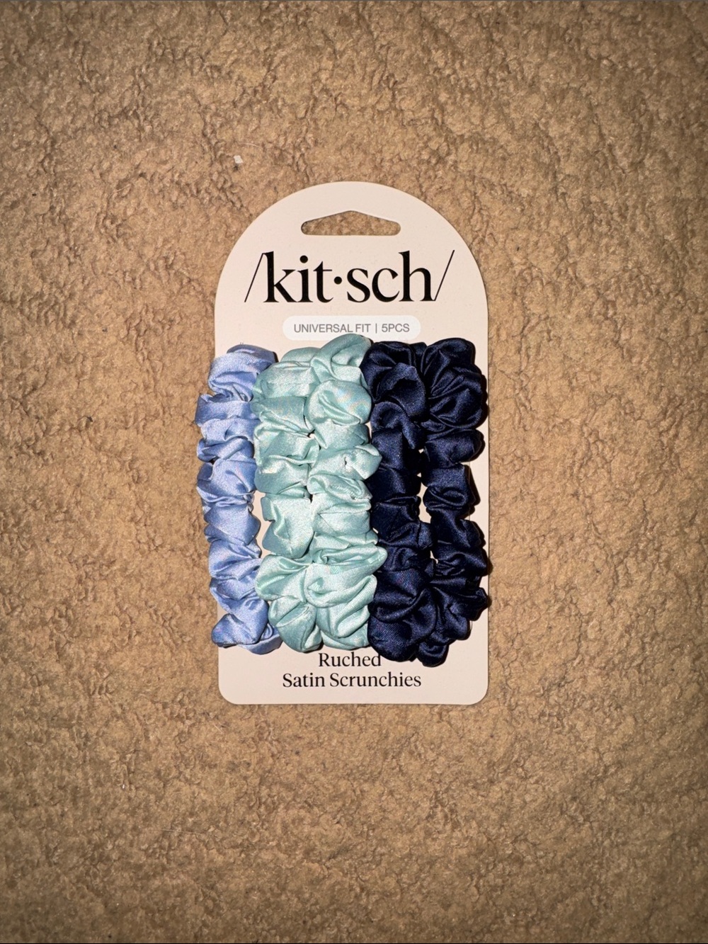NWT Kitsch Satin Scrunchies
